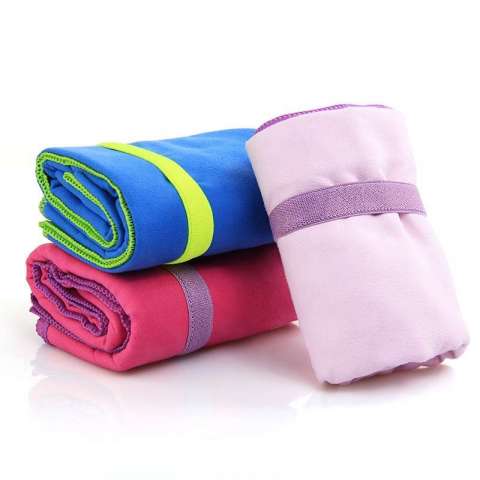 Wholesale custom logo printed super absorbent quick dry  lightweight perfect for camping gym bath travel  beach microfiber towel